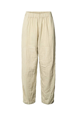 Cotton double knee patch pants - Johanne I Pelican grey Pelican grey XS/S 6 - Rabens Saloner