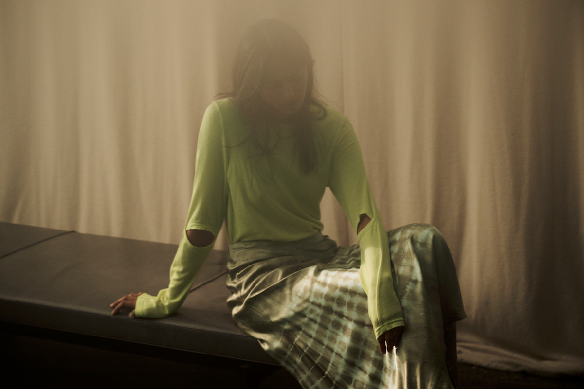 Jacka - Lucid long sleeve detail top I Limonade 7 - Rabens Saloner