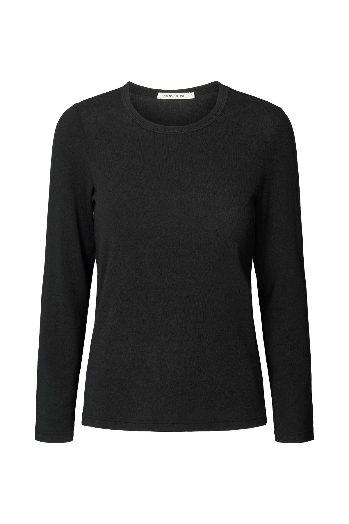 Zahar - Lucid long sleeve top I Black Black XS 1 - Rabens Saloner