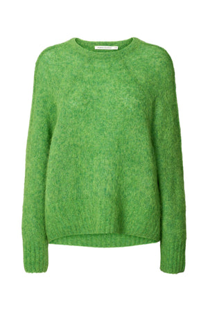 Superlight boxy sweater - Beka I Viper green Viper green XS/S 8 - Rabens Saloner