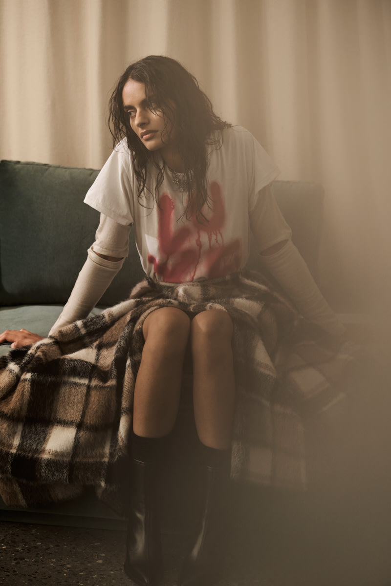 Ambla - Luxe t-shirt I Pink 6 - Rabens Saloner