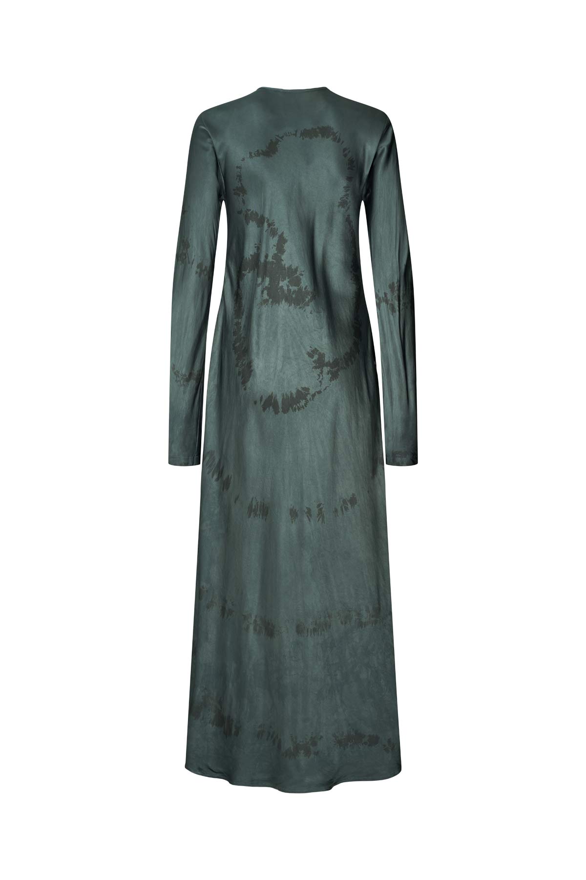 Karina - Cosmic LS drawcord dress I Anthracite combo