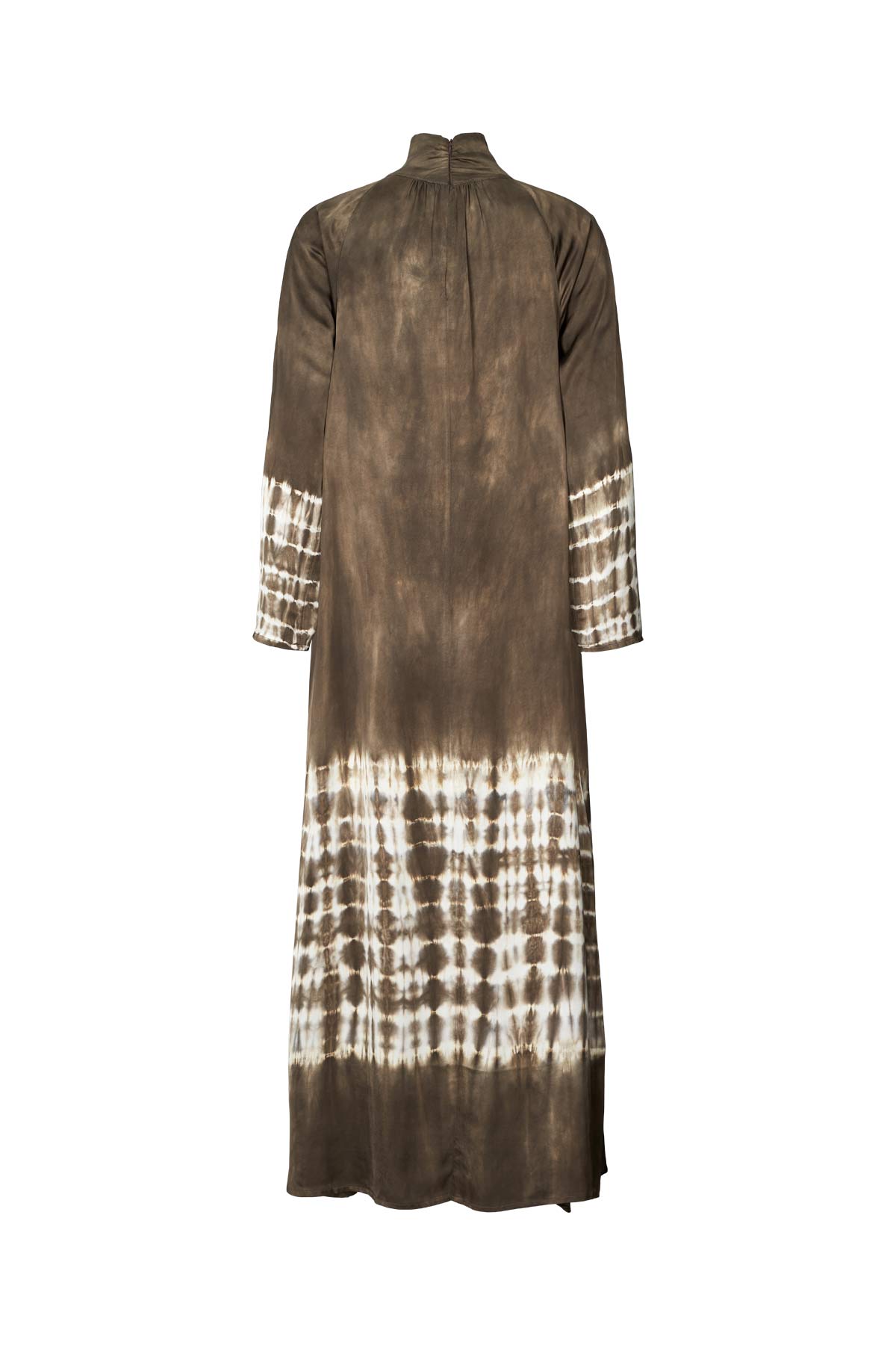 Heyal - Frequency funnel LS dress I Dry mocca combo