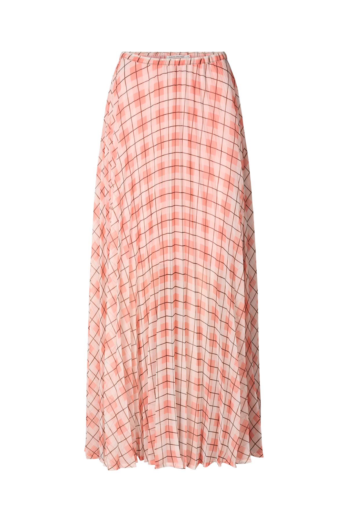 Saki - Transparent check skirt I Mandarin pleat Mandarin pleat XS 3 - Rabens Saloner