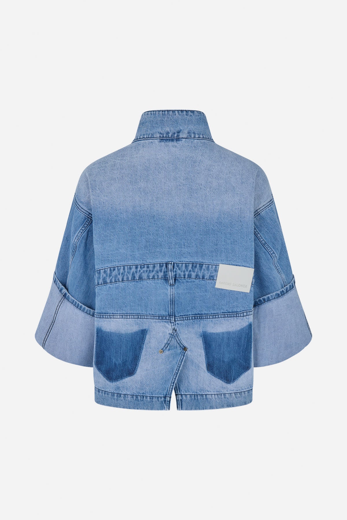 Donela - Denim jacket I Light washed denim 7 - Rabens Saloner