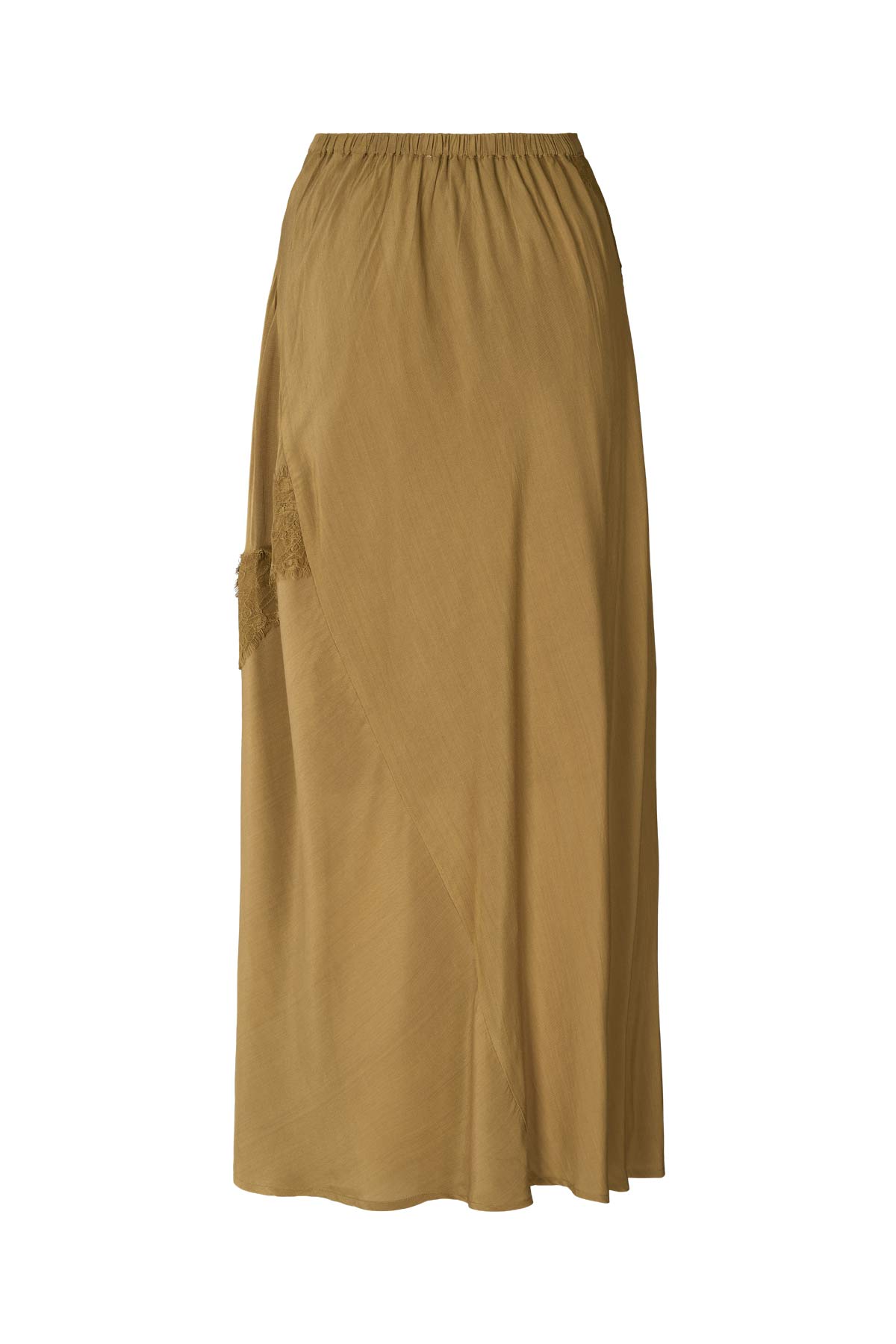 Leia - Sheer lace skirt I Hazelnut 5 - Rabens Saloner