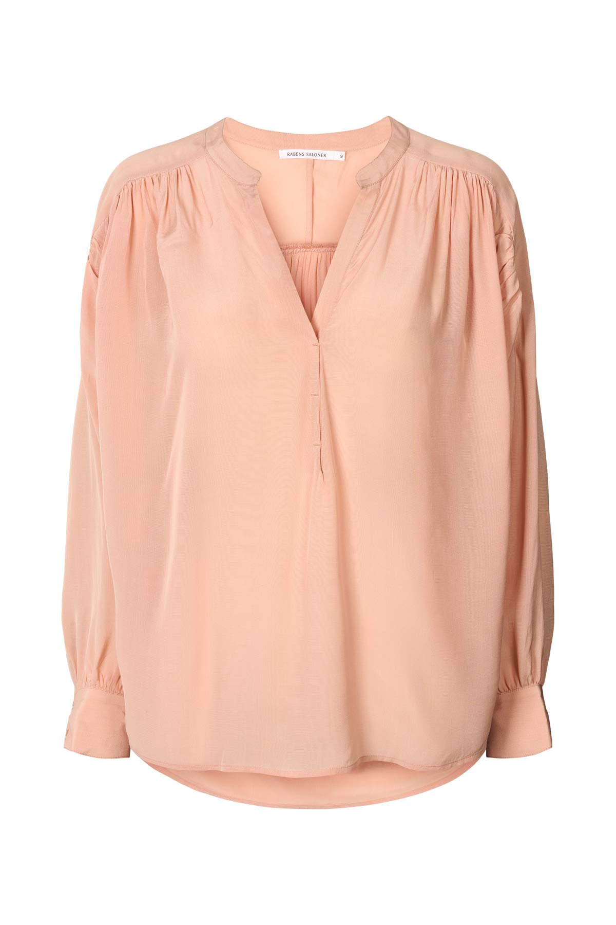 Meg - Sheer lace shirt I Blush Blush XS 7 - Rabens Saloner
