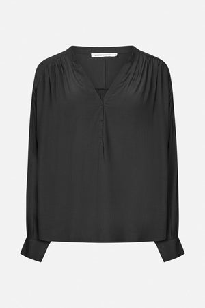 Meg - Sheer lace shirt I Faded black Faded black XS 1 - Rabens Saloner