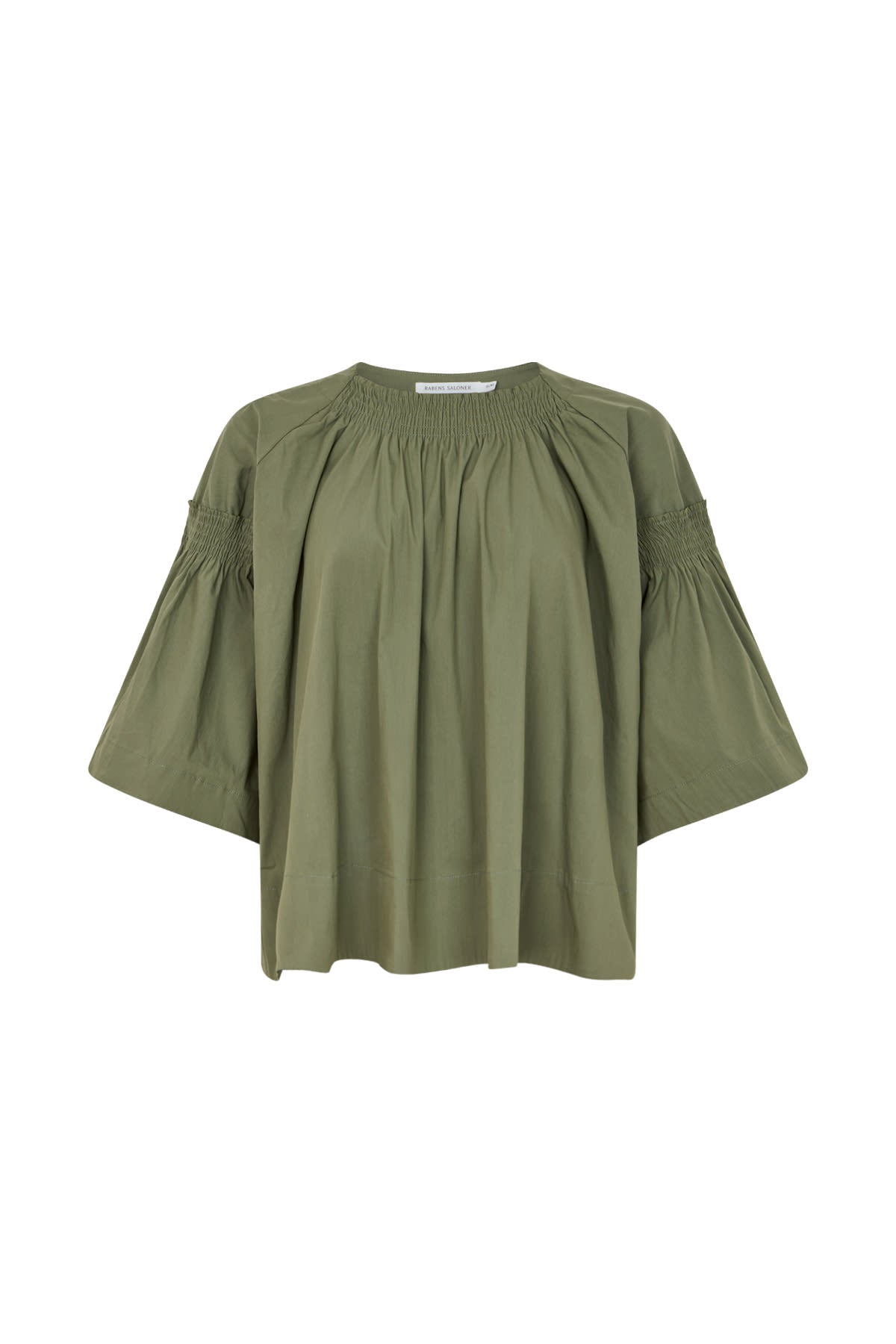 Efil - Papery frill sleeve top I Shadow Shadow XS/S 1 - Rabens Saloner