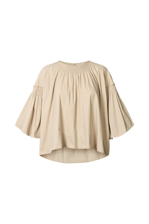 Efil - Papery frill sleeve top I Sidiment Sidiment XS/S 7 - Rabens Saloner