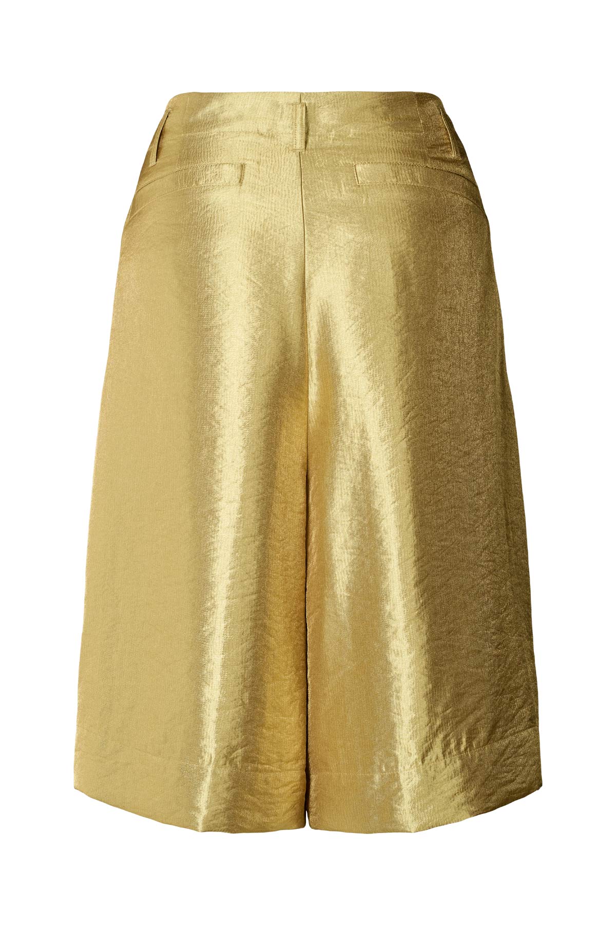 Feliza - Woven gold shorts I Gold 7 - Rabens Saloner