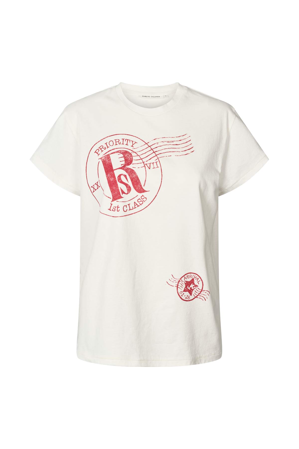 Ambla - Postal t-shirt I Chalk Chalk XS 3 - Rabens Saloner