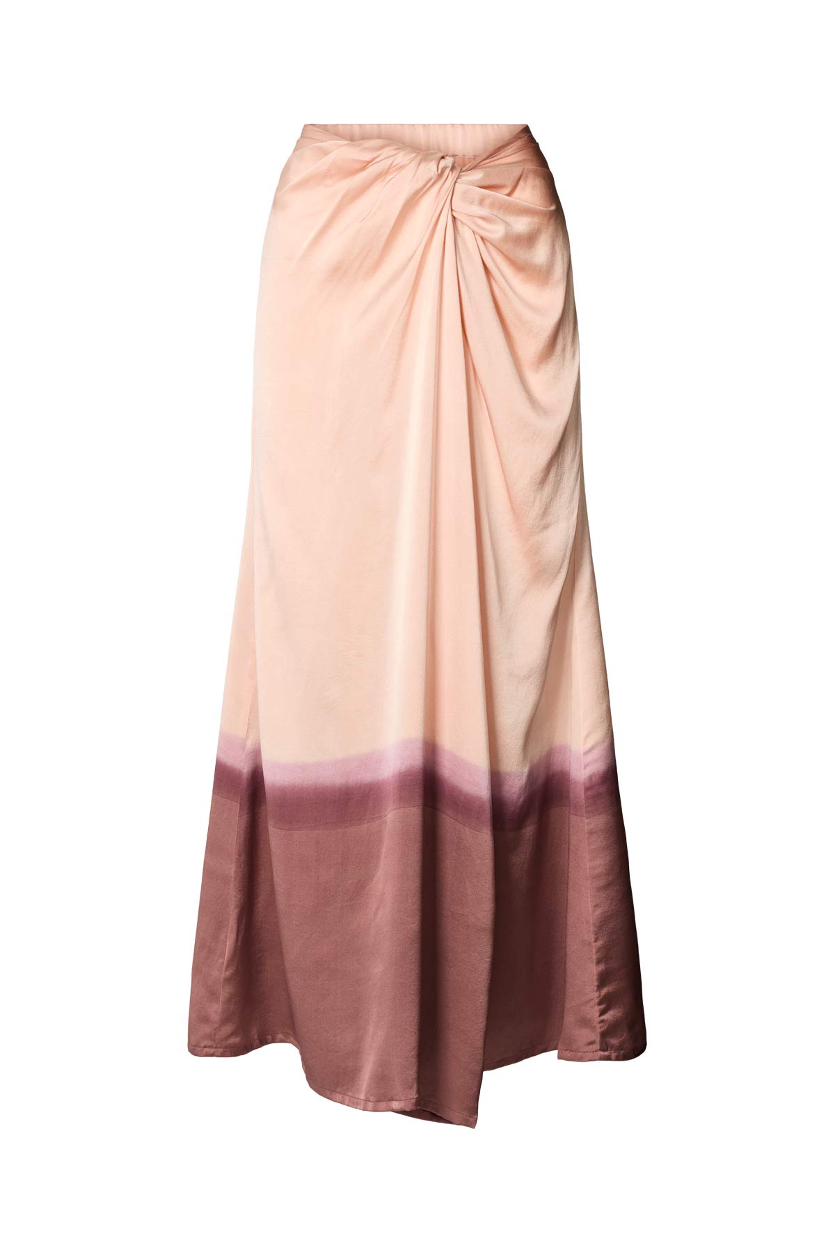Rojin - Horizon drape front skirt I Blush combo 5 - Rabens Saloner