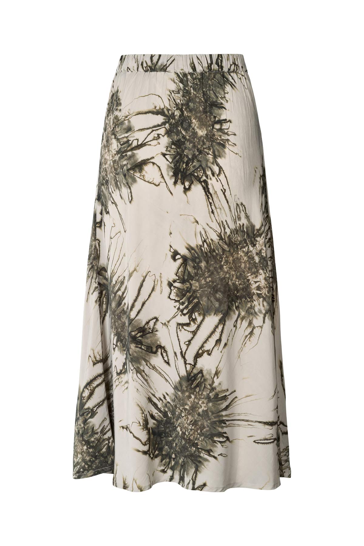 Elmi - Sea urchin crop bias skirt I Grey combo 6 - Rabens Saloner