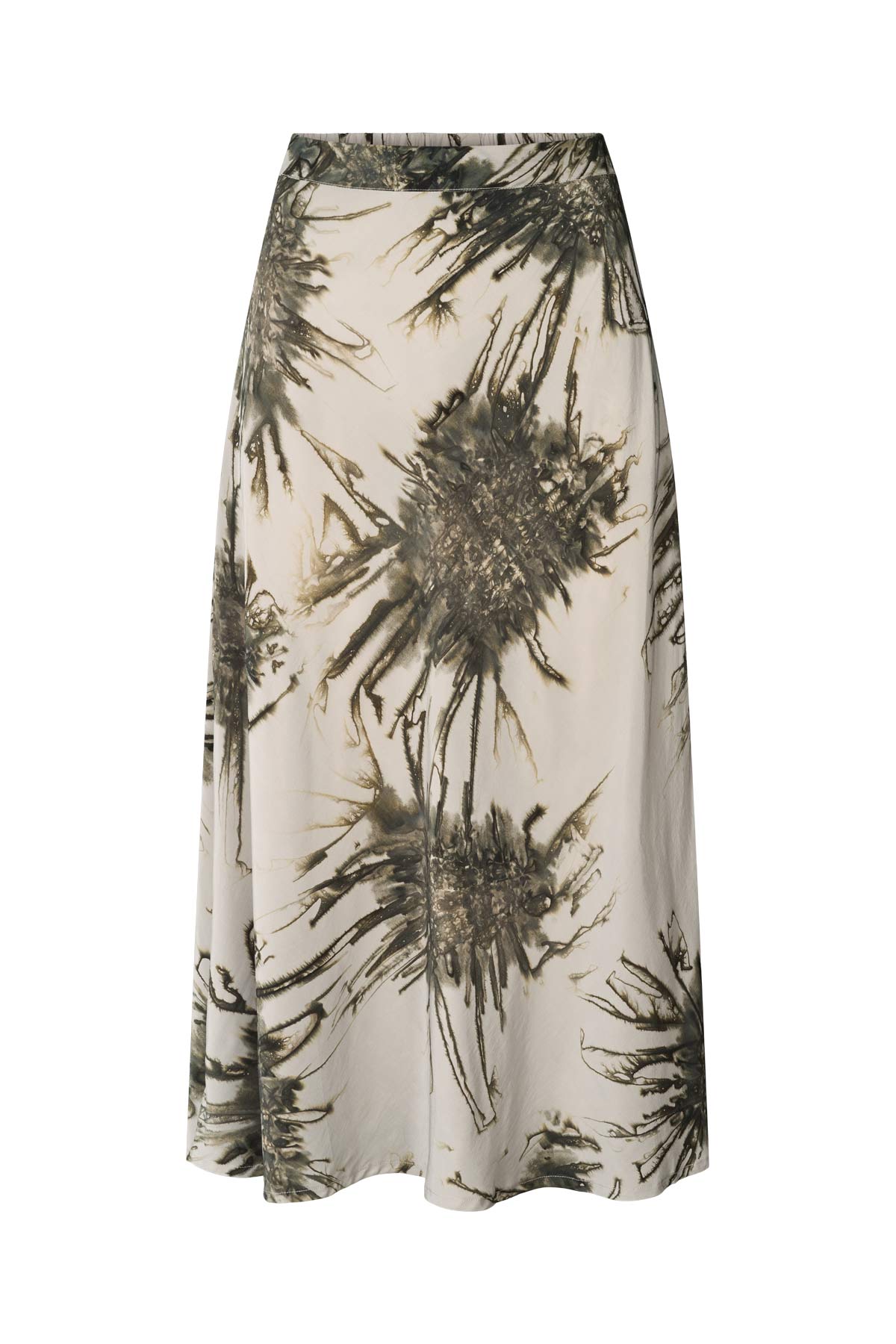 Elmi - Sea urchin crop bias skirt I Grey combo 5 - Rabens Saloner