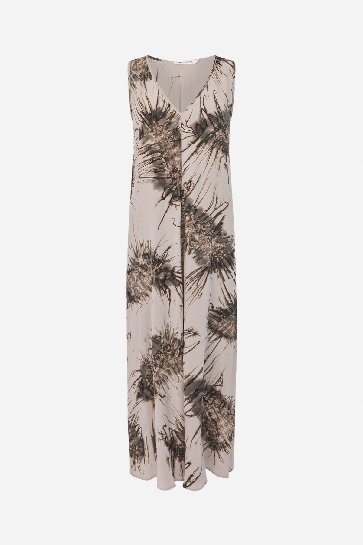 Alpa - Sea urchin long dress I Grey combo Grey combo XS 1 - Rabens Saloner
