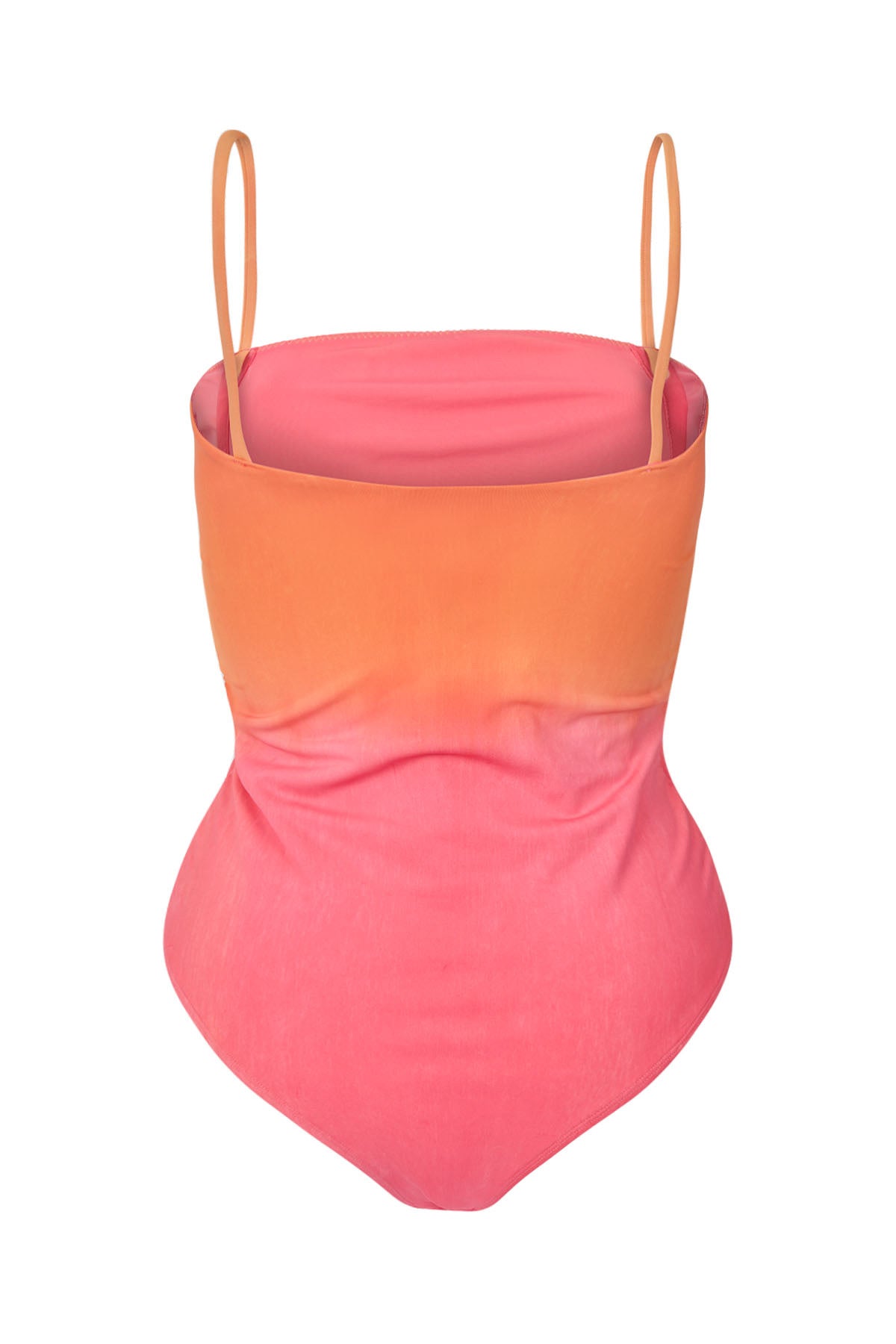 Sali - Fusion swimsuit I Mandarin pink 2 - Rabens Saloner