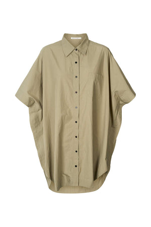 Berta - Poplin curved hem shirt dress I Vertiver Vertiver XS/S 7 - Rabens Saloner