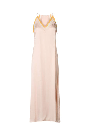 Chefira - Contrast lace camisole dress I Light rose Light rose XS 4 - Rabens Saloner