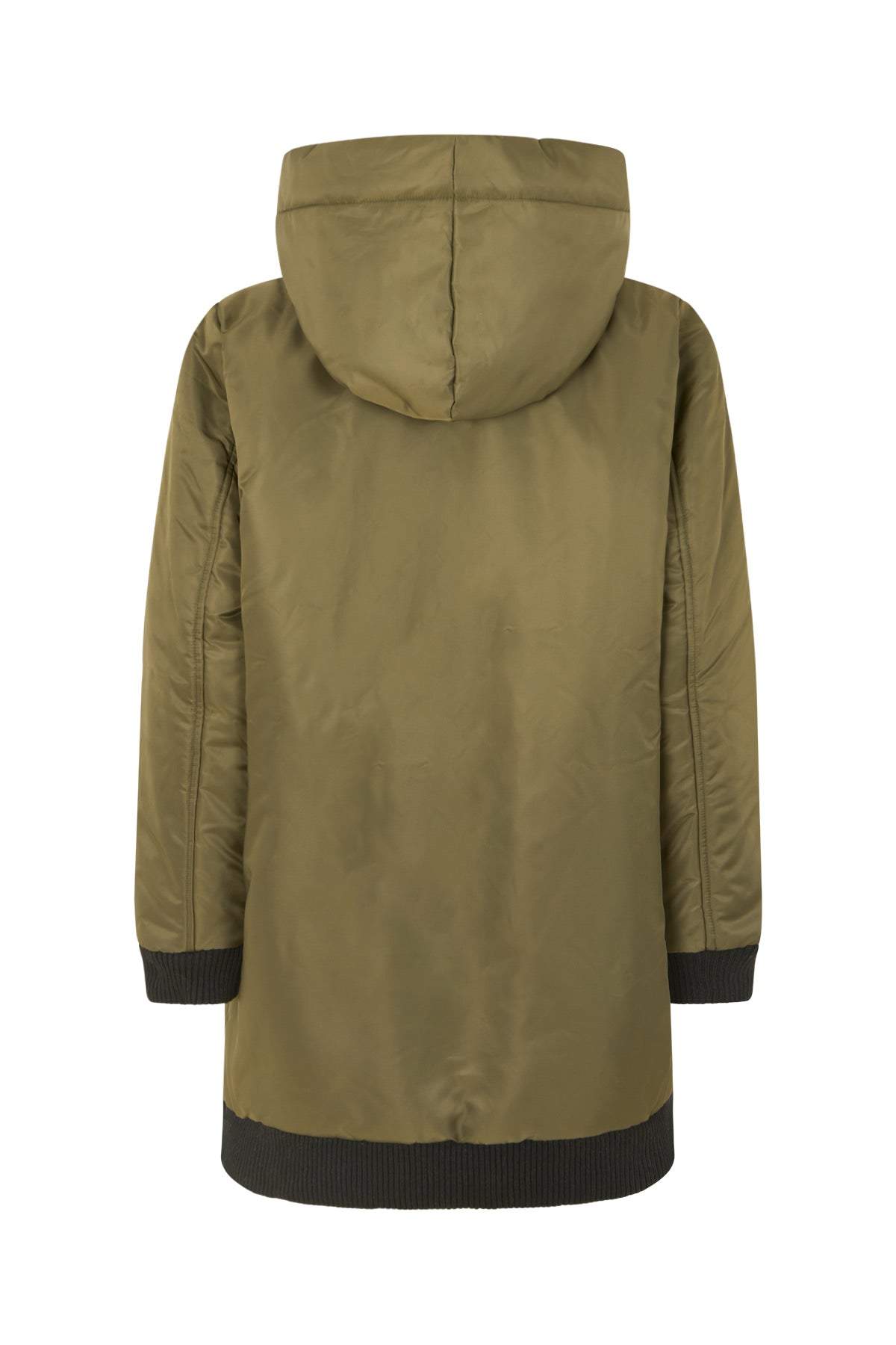 Siif - Padded tech coat I Olive night 5 - Rabens Saloner