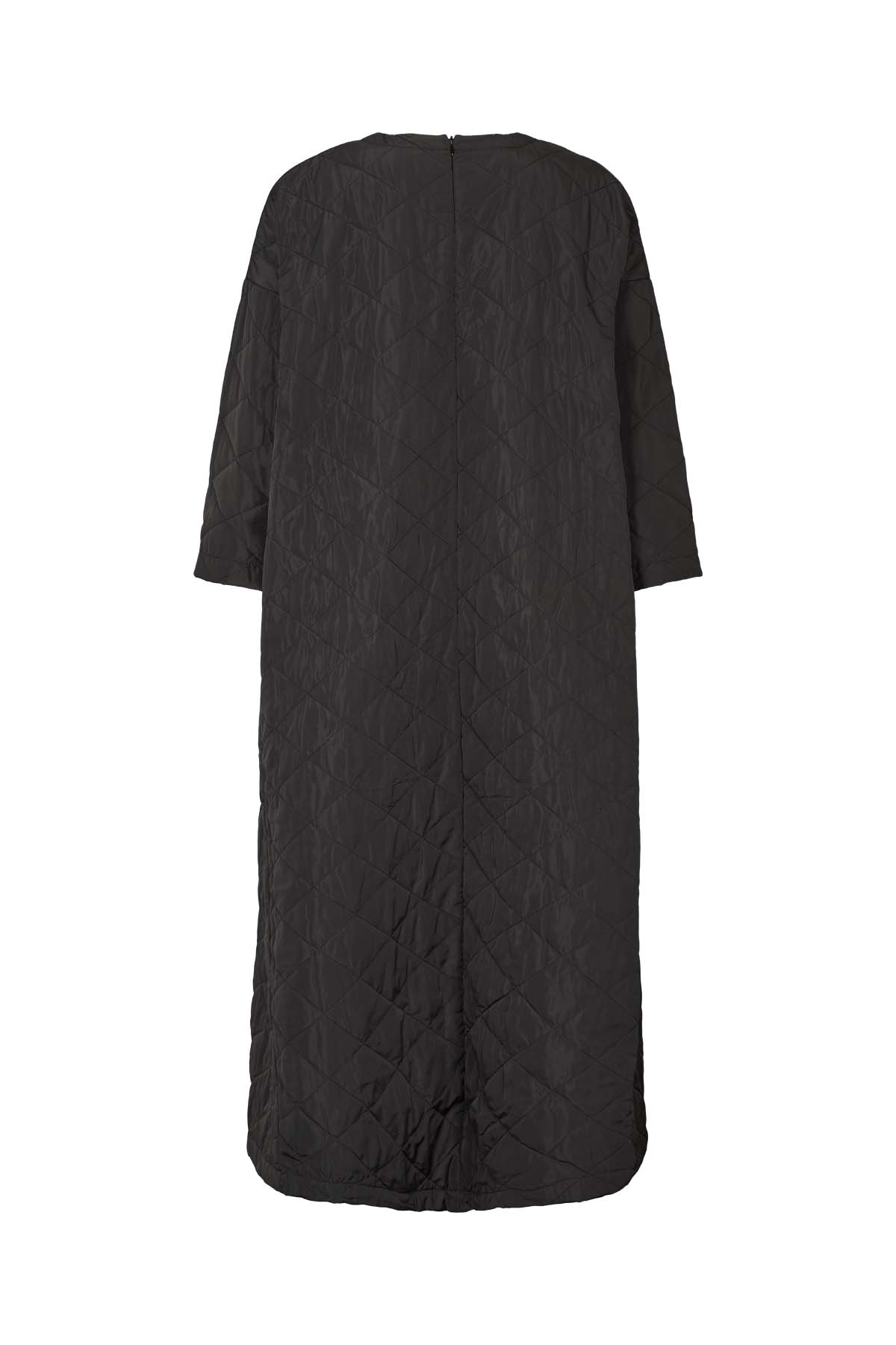 Pamala - Tech quilt dress I Black 2 - Rabens Saloner