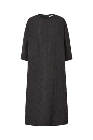 Pamala - Tech quilt dress I Black Black XS 1 - Rabens Saloner