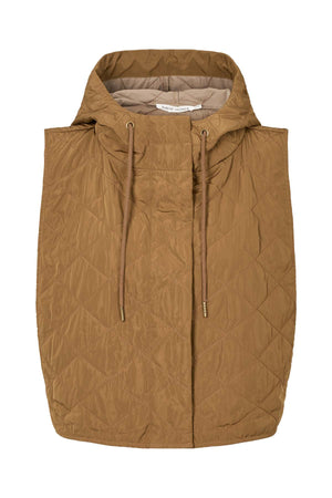 Nyx - Tech quilt vest I Chestnut Chestnut XS/S 1 - Rabens Saloner