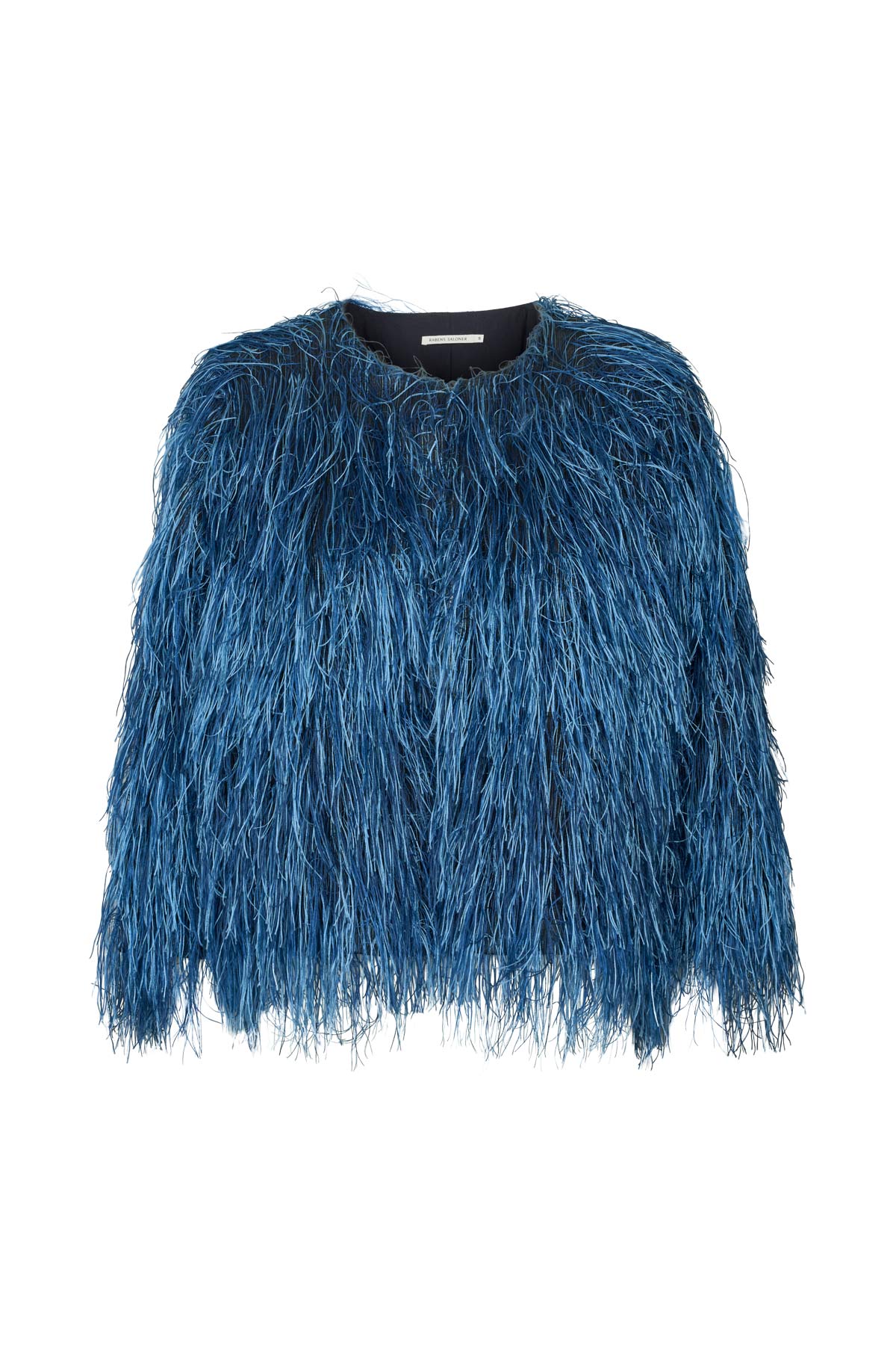 Safi- Plume blouse I PRE-ORDER I Navy