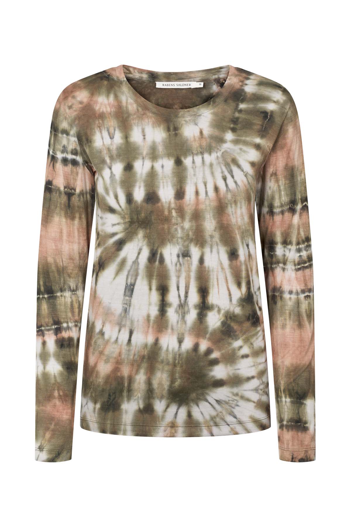 Xenia - Lava jersey t-shirt I Rust combo 3 - Rabens Saloner
