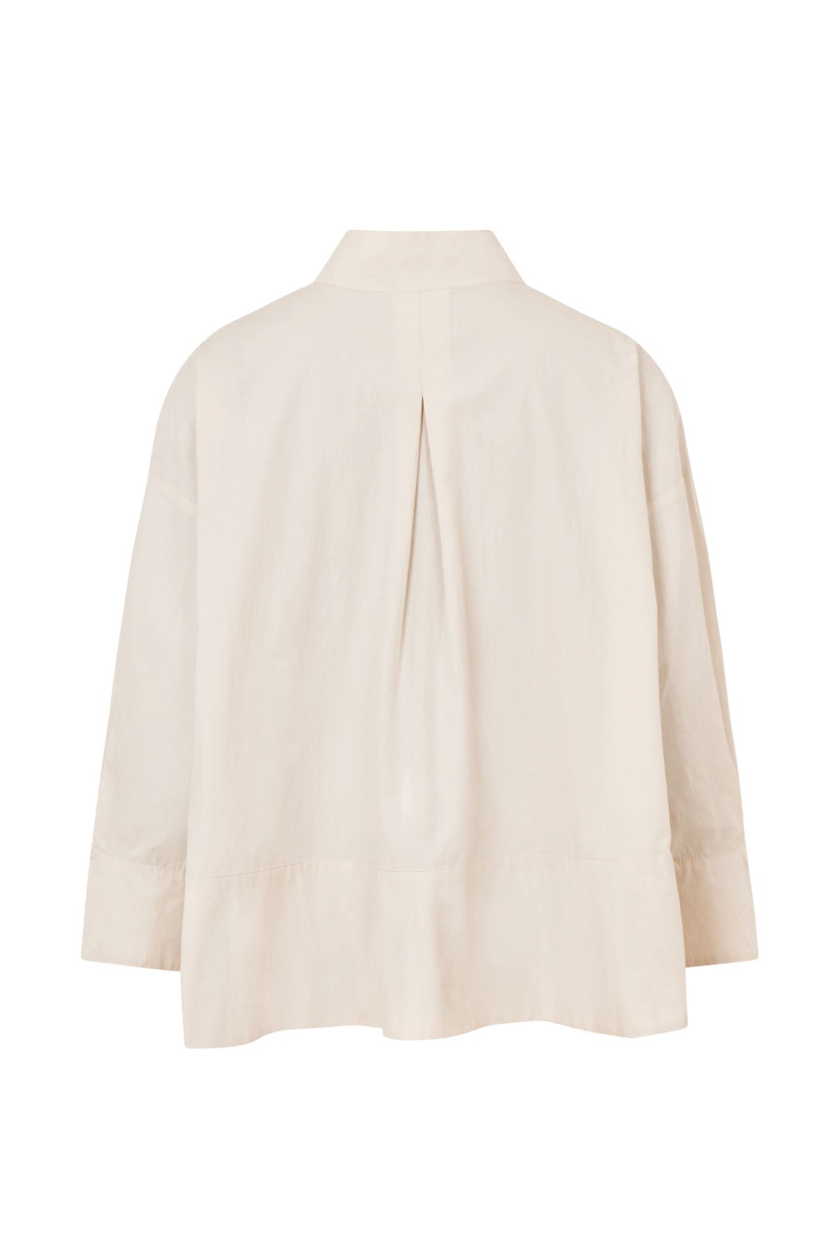 Smea - Poplin flared shirt I Clay 2 - Rabens Saloner