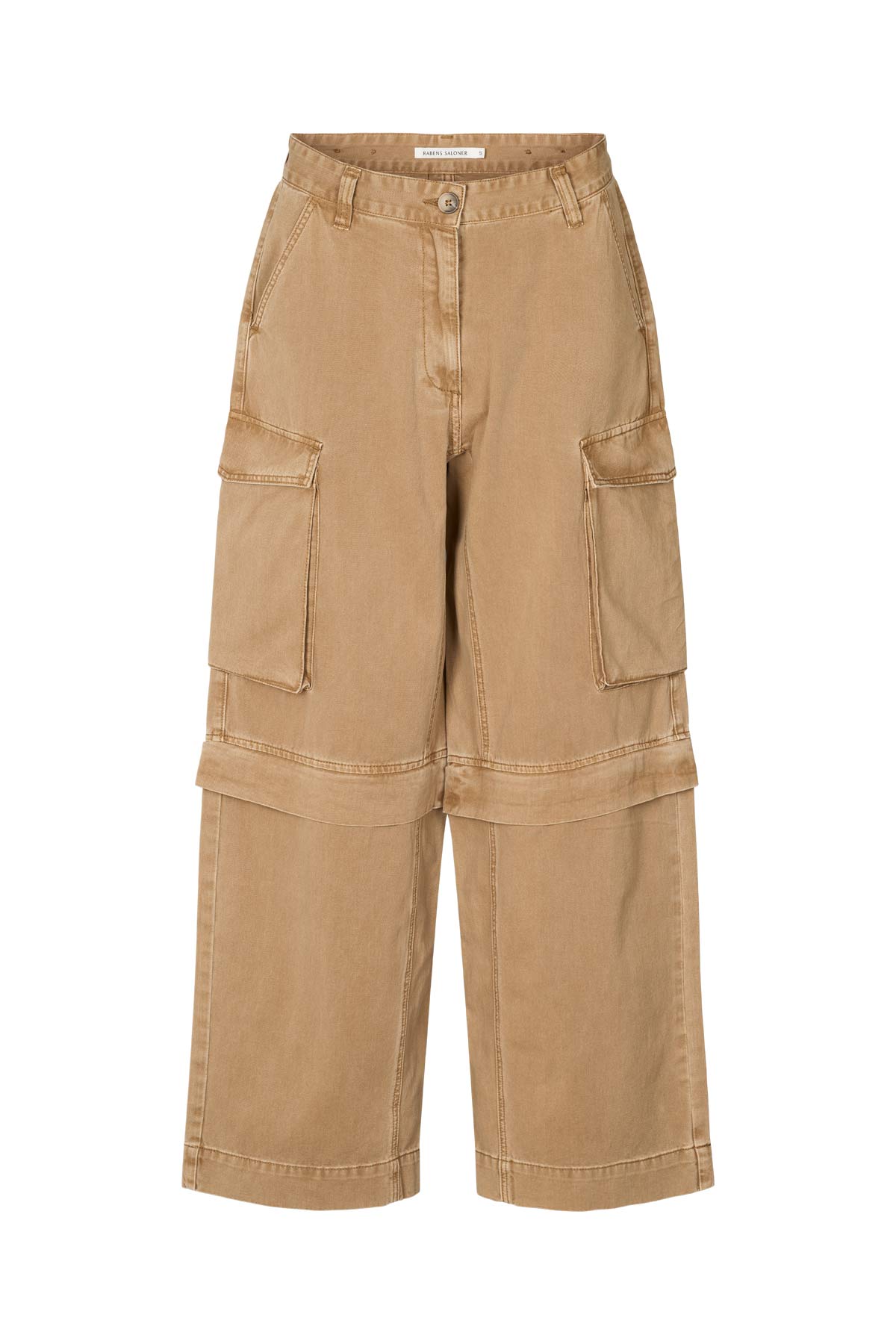 Frema - Canvas cargo pants I Washed tobacco 6 - Rabens Saloner