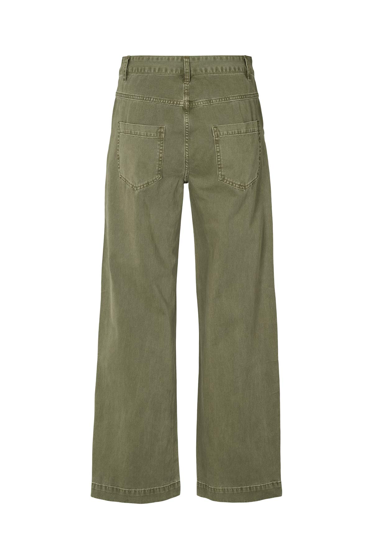Sabina - Canvas pants I Washed sage 4 - Rabens Saloner