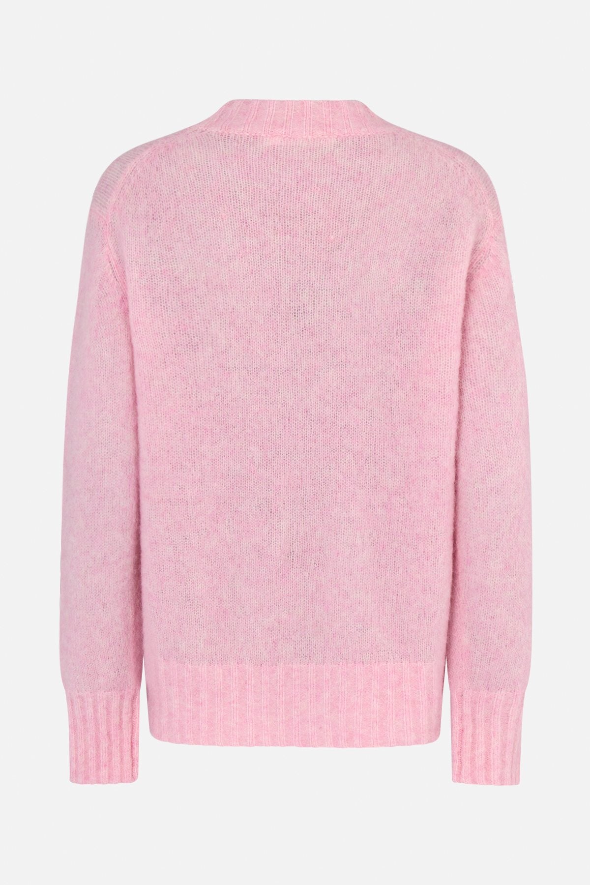 Divna - Superlight knit crew sweater I Rose 5 - Rabens Saloner