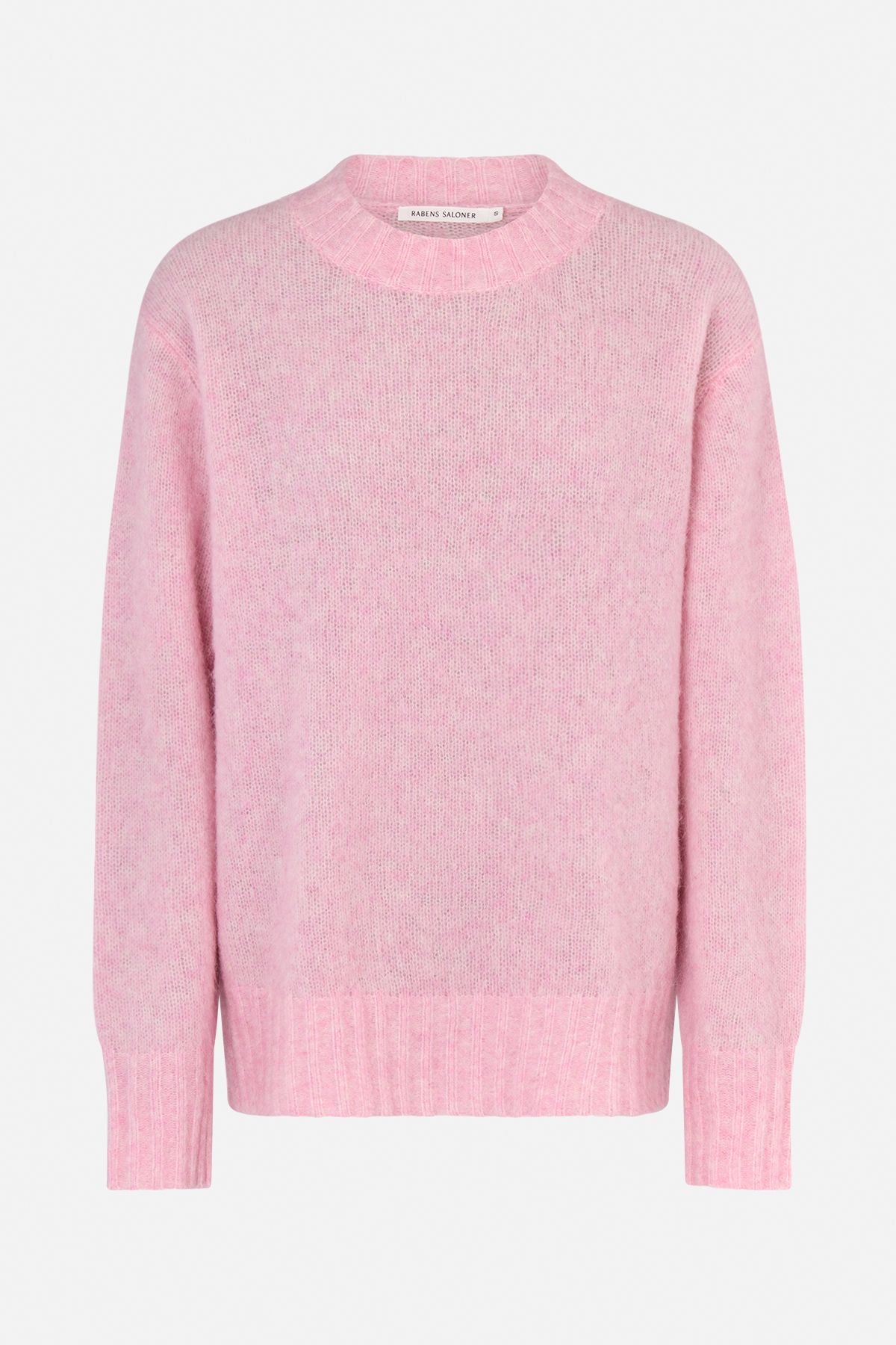 Divna - Superlight knit crew sweater I Rose Rose XS 4 - Rabens Saloner