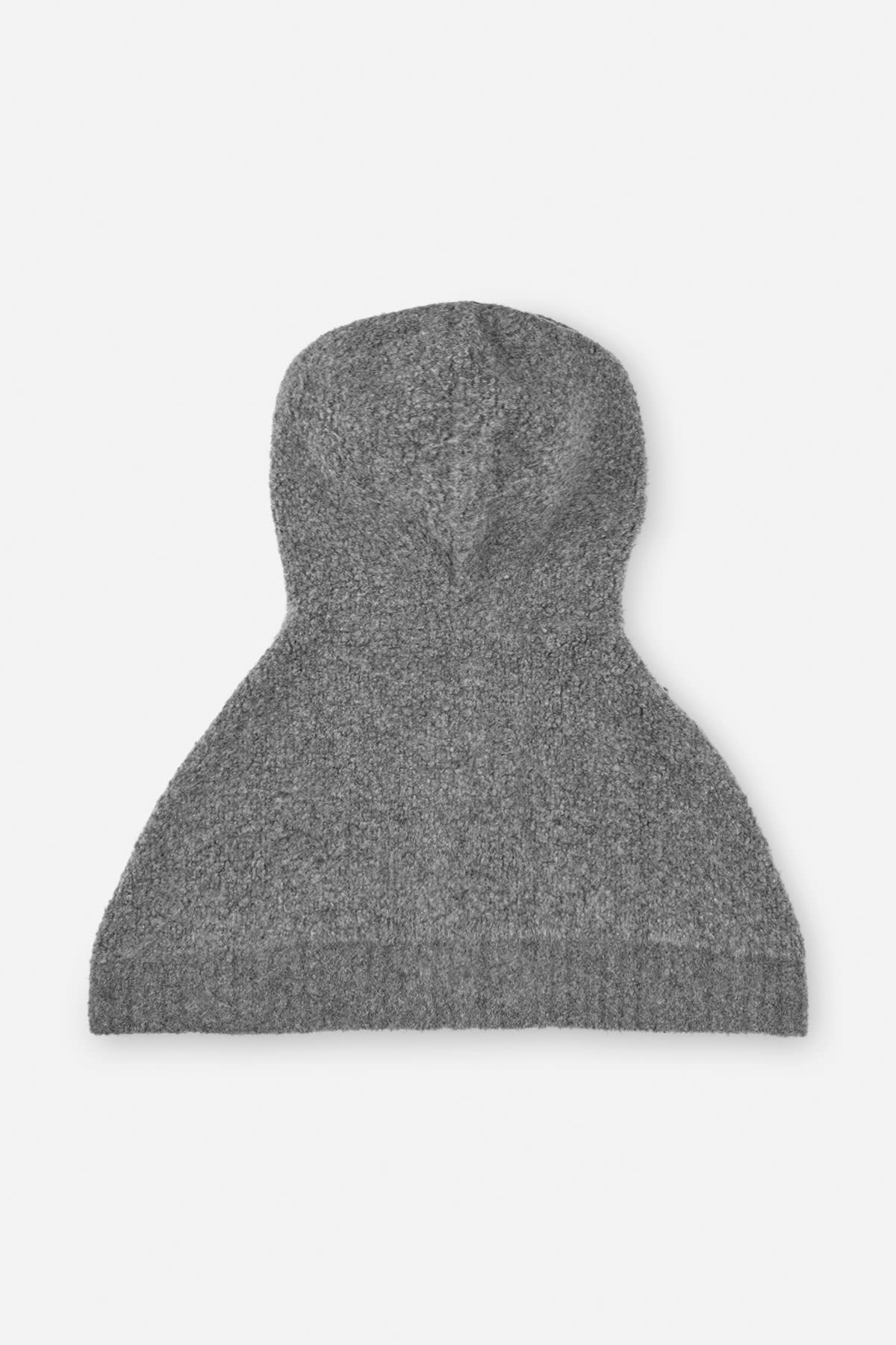 Sinika - Sheep knit hood I Grey melange 3 - Rabens Saloner