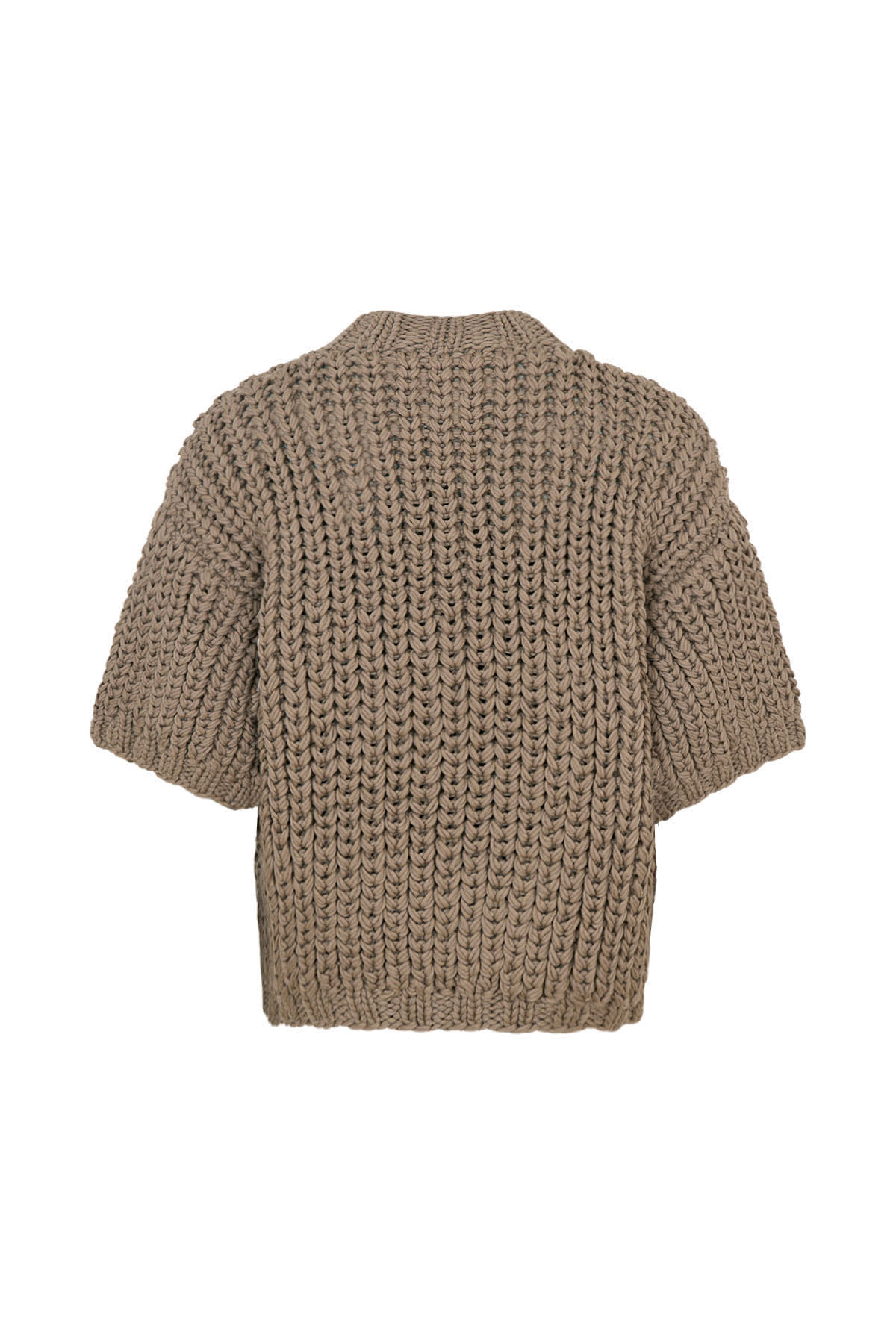 Alice - Rope knit cardigan I Walnut 6 - Rabens Saloner