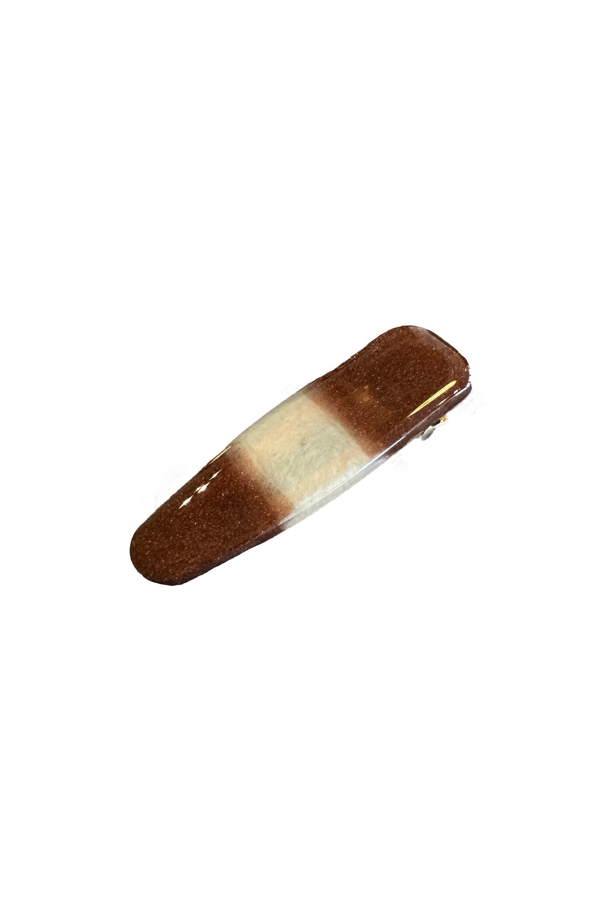 Hair Clip - Zia I Brown Stripe Brown Stripe O/S 1 - Rabens Saloner