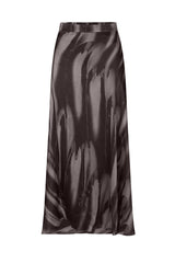 Ellery - Mottled bias skirt Grey combo XS  3 - Rabens Saloner
