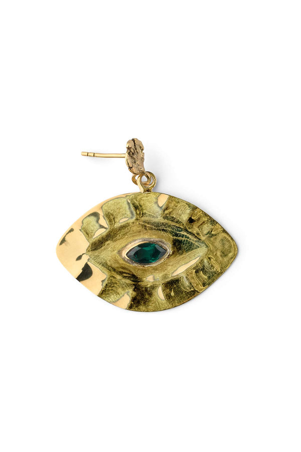 Giant Eye Earring - Nafsu I Gold 1 - Rabens Saloner