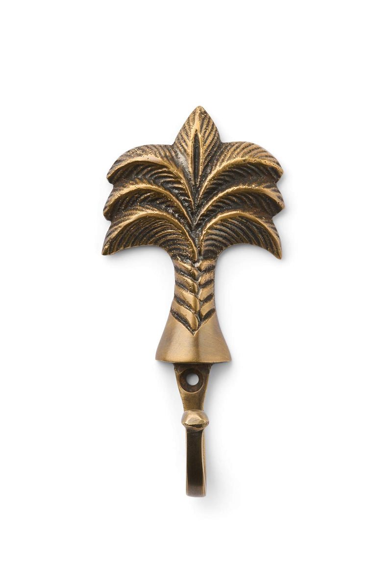 Small Palm Hook - Rabens Apartment I Matte brass 1 - Rabens Saloner