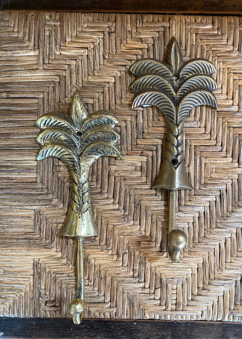 Brass Palm hook - Palm hook I Shiny brass 3 - Rabens Saloner