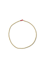 Rice Bead Necklace - Nafsu I Gold 1 - Rabens Saloner