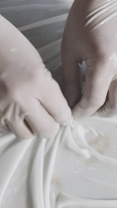 Alpa - Sea urchin long dress I Chartreuse combo 7 - Rabens Saloner