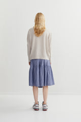 Kayo - Stripe shirt skirt