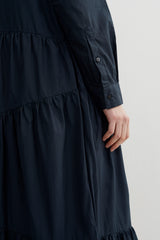 Lue - Angled gather dress