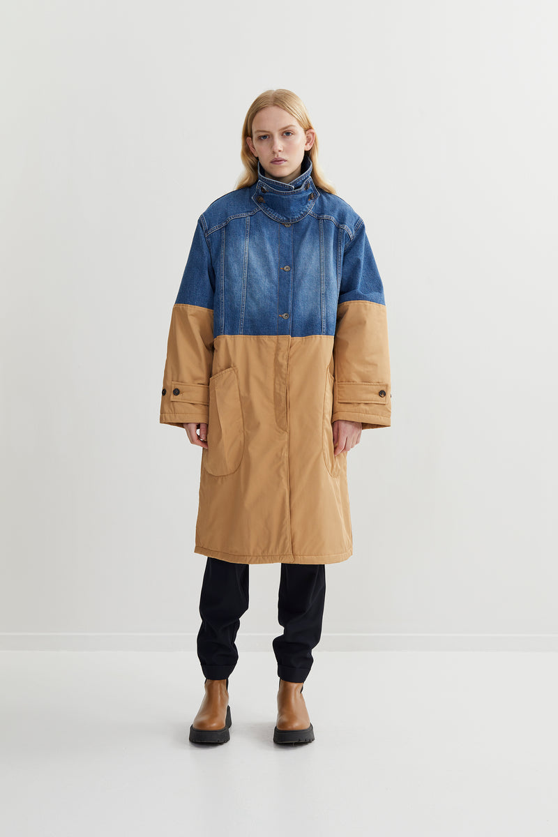 Bebe - Denim tech coat