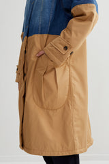 Bebe - Denim tech coat
