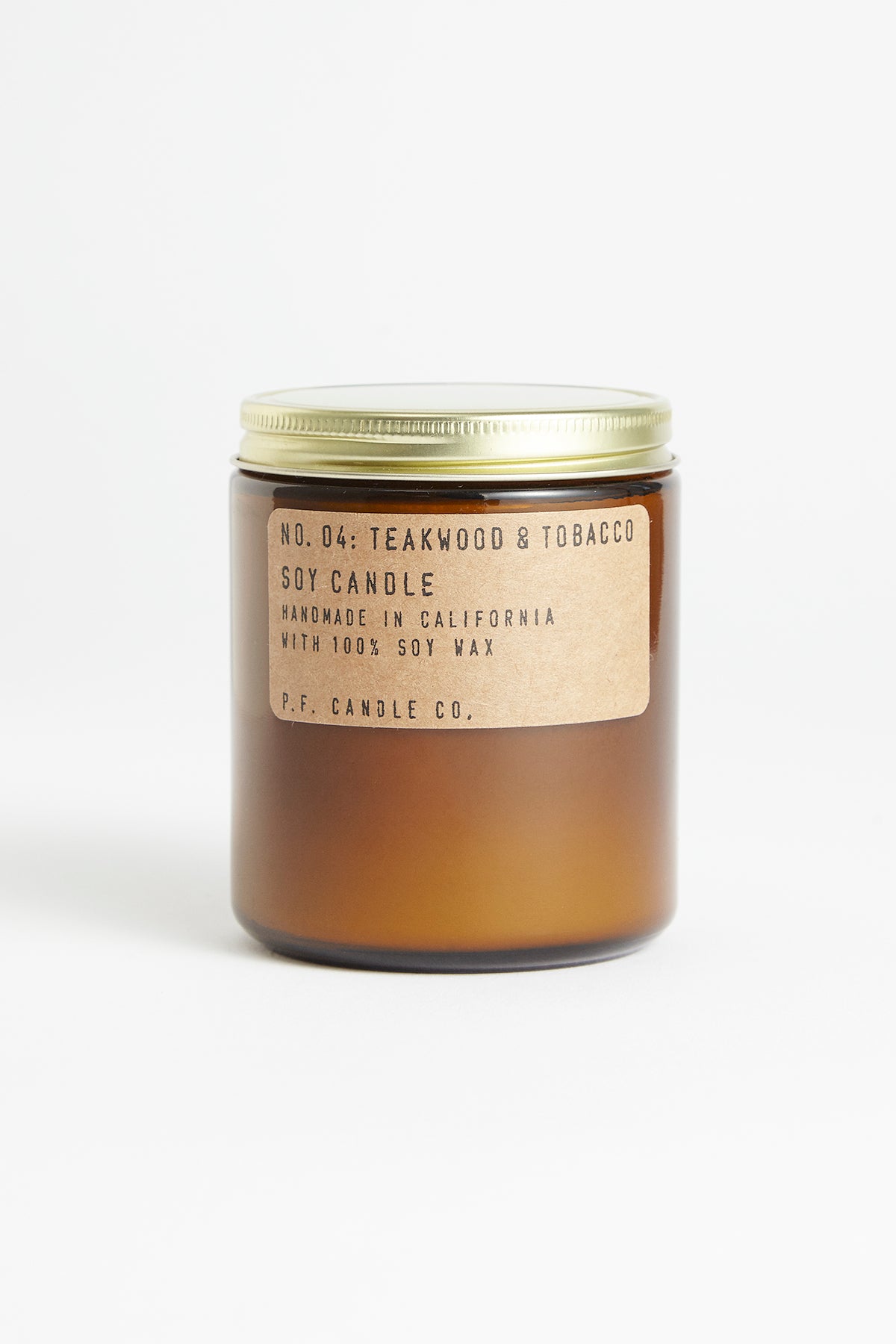 P.F. Candle Co. - Scented Candle I Teakwood & Tobacco    1 - Rabens Saloner