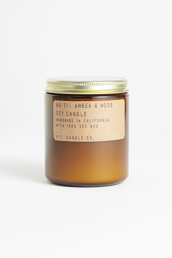 P.F. CANDLE CO. - NO. 11 AMBER & MOSS - LARGE