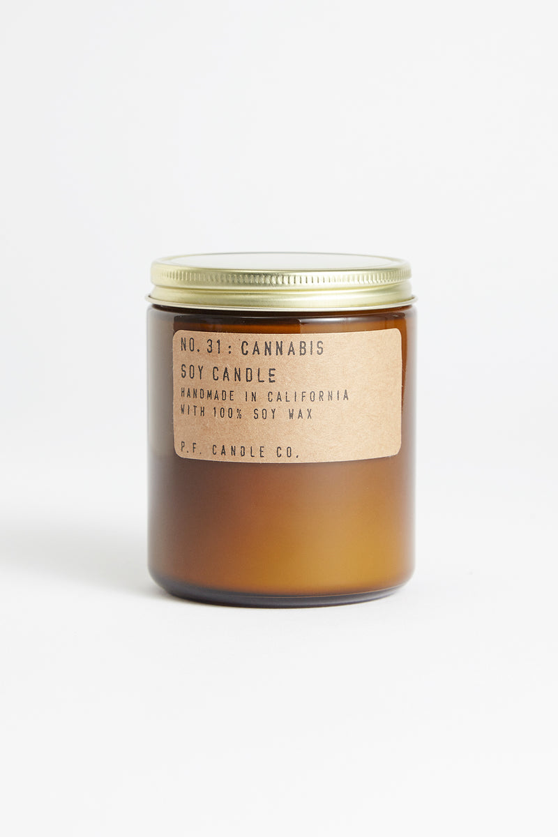 P.F. Candle Co. - Scented Candle I Cannabis    1 - Rabens Saloner